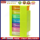 Weekly 7 Days Colorful Pill Box Medicine Storage Organizer Holder Kit
