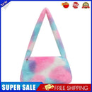 Animal Underarm Bag Women Mini Plush Shoulder Handbags Purse (14 Tie Dye)