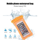 Waterproof Phone Case Underwater Touch Screen Mobile Phone Bags (Orange) Newly