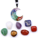 8x Chakra Healing Stones Crystal Gemstones Healing Rocks Meditations Stones C8G4