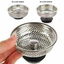 Kitchen Waste Steel Sink Strainer Plug Drain Stopper Basket L9N4