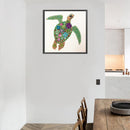 Diamond Painting DIY Sea Turtle Partial Special Shape Drill Mosaic (KA356) Newly