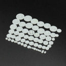 58 Pcs Plastic Gears Set Shaft Motor Gear Gearbox Robot Kits Craft