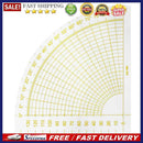 Plastic Arcs Fan Quilt Circle Cutter Ruler Sewing Tool Cutting Patchwork Ru