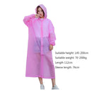 #A Women Men Long Raincoat Waterproof Outdoor Hiking Travel Fishing Climbing Pon