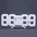 Digital LED Table Clock 24 or 12-Hour Display Alarm Snooze 8888 Display