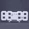 Digital LED Table Clock 24 or 12-Hour Display Alarm Snooze 8888 Display