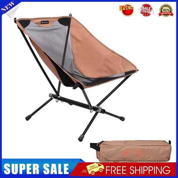 #A Camping Fishing Barbecue Chair Portable Ultra Light Folding Hiking Seat Tool