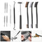 Universal Gun Barrel Cleaning Kit Gun Tube Cleaner Brushes Car Repairing Tool