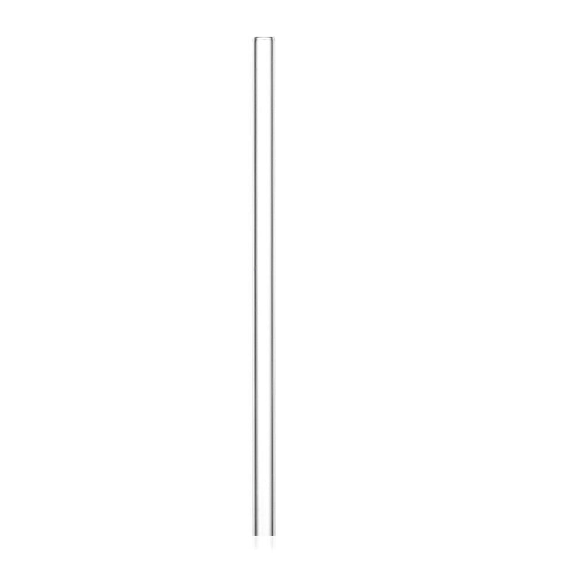 Wedding Transparent Drinking Clean Brush Plastic Box Glass Straws Straight Bent