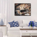 Hand Painted DIY Painting By Numbers Kits Ballet Dancer Canvas Mural Wall Art