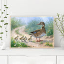 Bushes Animals Oil Paint By Numbers Kit DIY Acrylic Painting on Canvas Drawin
