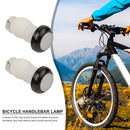 2pcs Bicycle Handlebar Light Bike Bar End Plugs Safety Warning Indicator La