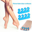 2pcs Soft Form Toe Separators Flexible Finger Spacer for Manicure Pedicure Newly