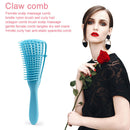 Detangling Hair Brush Massage Wet Comb Detangler Hairbrush (Sky Blue) Newly
