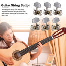 6pcs Acoustic Guitar 3L 3R Open String Button Tuning Key Tuner Pegs Knobs P