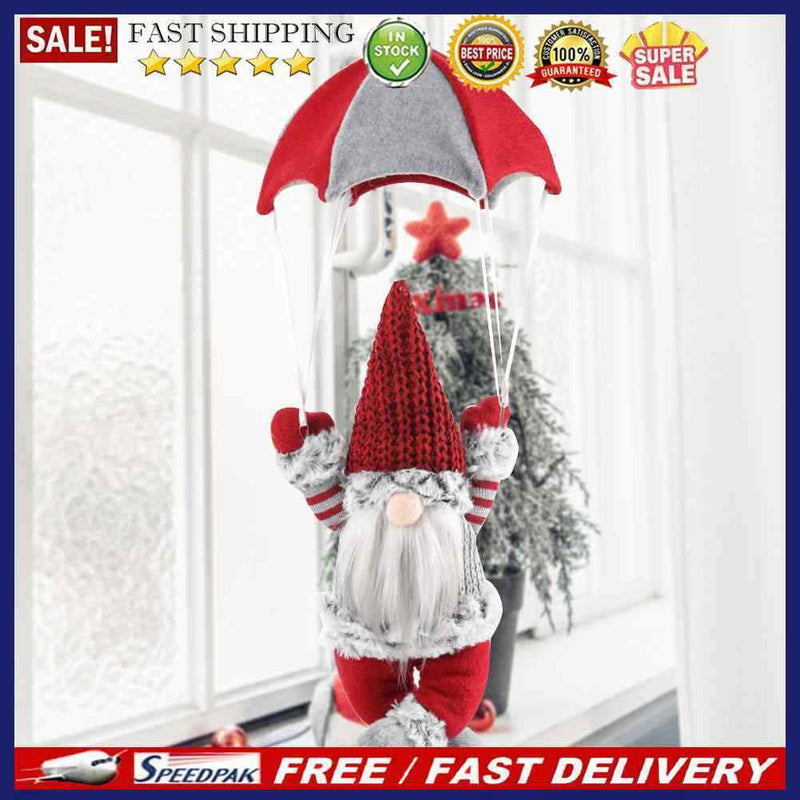 Faceless Gnome Parachutes Home Decor Santa Claus Pendant for Home Door Wall Hook