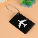 Aluminum Alloy Luggage Tag Portable Travel Luggage ID Cards Label Straps Holder