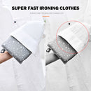 Garment Steamer Ironing Gloves Anti Steam Glove Mitt with Finger Loop (B) Newly