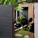 Clothing bar ceiling mounting industrial design black house garden