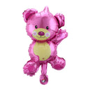 5pcs Mini Balloon Set Baby Boy Girl Foil Balloon Birthday Party Decor(Girl)