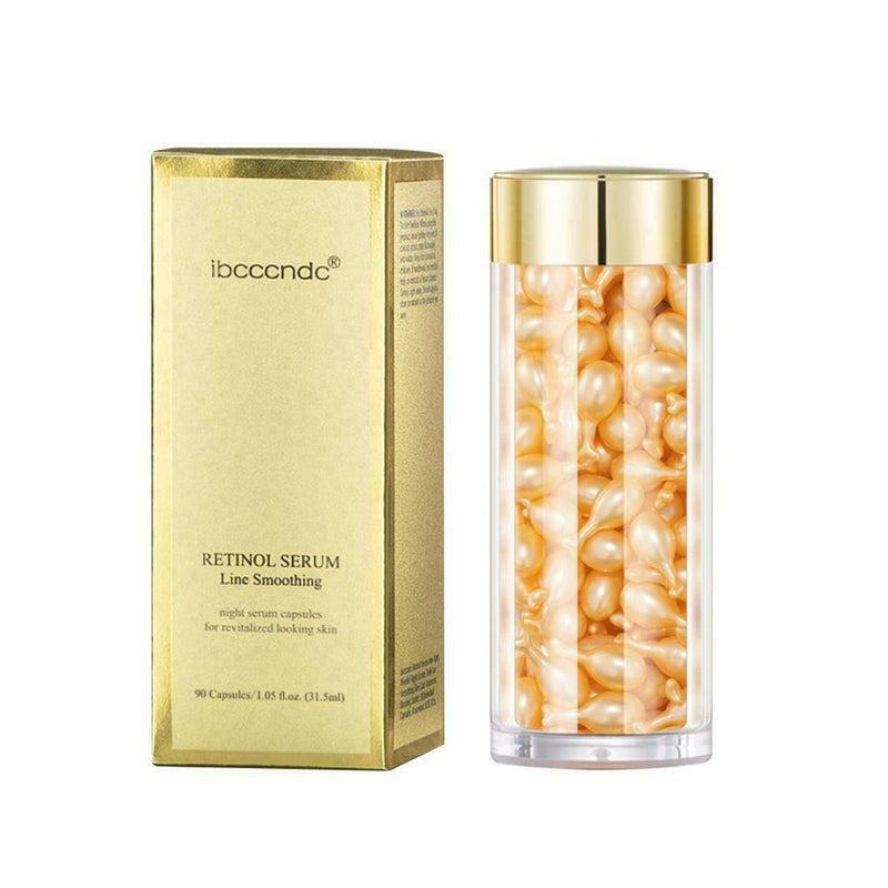 90pcs Retinol Serum Capsules Revitalizing Brightening Wrinkles P6M2