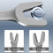 Long Handle Serrated V Groove Wrench Double Head Open End Repair Spanner Newly