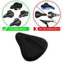 Anti-Slip Silicone Saddle Cover Gel Cushion Cycling Accessories Bike Seat Pad