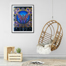 5D Diamond Painting Kit Butterfly Full Round Drill Rhinestone DIY Wall Art Craft