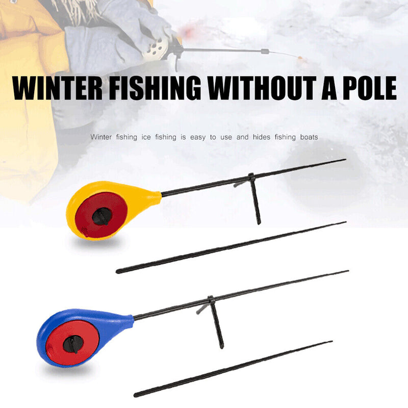 Ice Fishing Rod Winter Outdoor Sport Lakes Portable Fishing Rod Ultralight Po