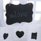 Wedding Memo Sign Message Label Love Heart Chalkboard Wooden Mini Blackboard