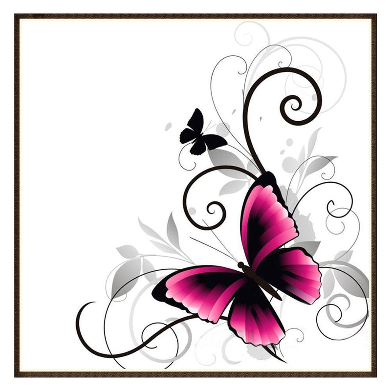 powlance 5D DIY Animal Peacock Embroidery Diamond Painting Rhinestone Cross Stitch, C, 25*2