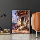 Painting By Numbers DIY House Hand Painted Canvas Oil Art Picture Craft Gift Kit