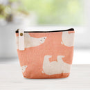 Cartoon Ladies Mini Coin Purse Cute Pattern Women Card Holder Keychain Wallets