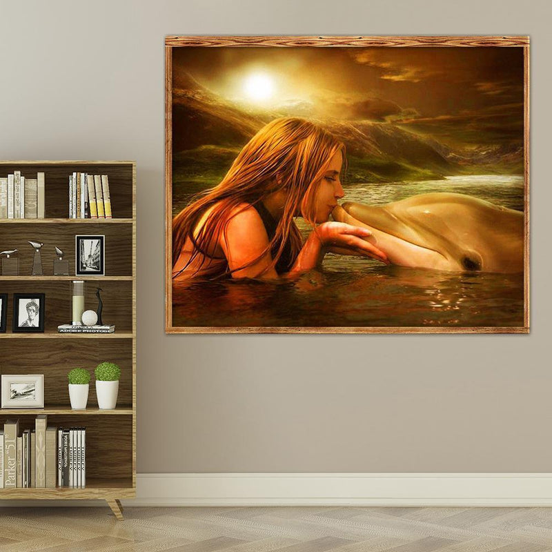 5D DIY Diamond Painting Beauty Cross Stitch Embroidery Craft Kits Wall Art Newly