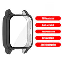TPU Full Bumper Cover Screen Scratch Case for Garmin Venu Sq (Black) Newly
