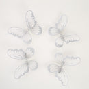 12pcs Festival Cute Butterfly Tree Clip Decoration Xmas Party Desktop Ornament