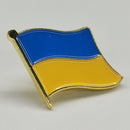 Ukraine Ukraine Map Sign Symbol Banner Style Clothes Pin