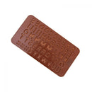 Tool Silicone Fondant DIY Alphabet Chocolate Letter Mould Cake Cookies