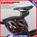Bicycle Password Lock 4-Digit Number Combination Security Helmet Locks Ve