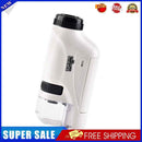 #A Mini Pocket Microscope Kit Handheld Microscope for Children Science Outdoor T