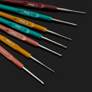Aluminum Colorful Craft Plastic Sweater Sewing Crochet Hooks Knitting Needles