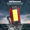 Red Magnetic Torch Folding Rechargeable LED Work Light Inspection Lamp Portable