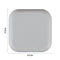 Punch Free Door Bumper Protector Self Adhesive Handle Square Pads (Grey) Newly
