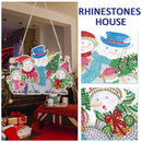DIY Applique Diamond Snowman Christmas Tree Wall Hanger Acrylic Kit Pendant
