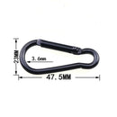 Outdoor Packback Buckles Water Bottle Hooks Keychain Snap Clip D Carabiner