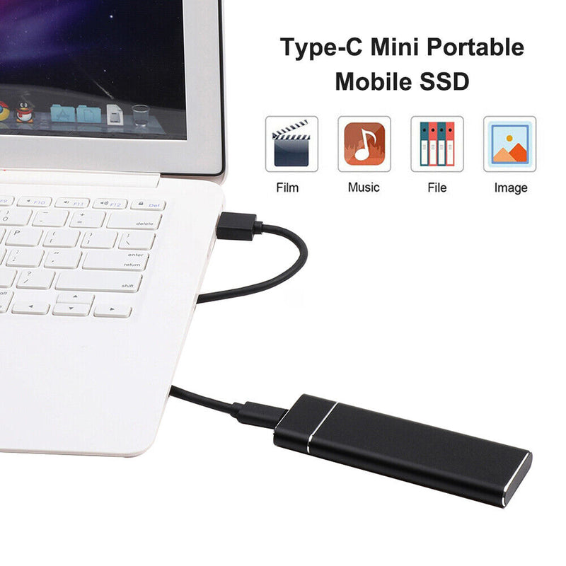 Mini Hard Drive Type-C External SSD Mobile Solid State Drive Disk (16GB)
