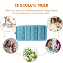 12 Cell DIY Chocolate Fondant Molds Jelly Cake Decoration Kitchen Baking Tool