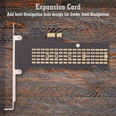 EM2-5106 SSD M.2 to PCI-E 1x Riser Card for M-Key NVME/B-Key SATA PC Adapter Kit