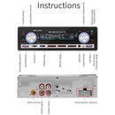Audio host Car MP3 Player Car Radio Bluetooth In-dash Audio Head Unit